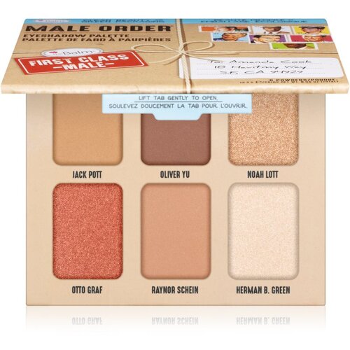 TheBalm Male Order® First Class Male paleta sjenila za oči 13,2 g Cijene