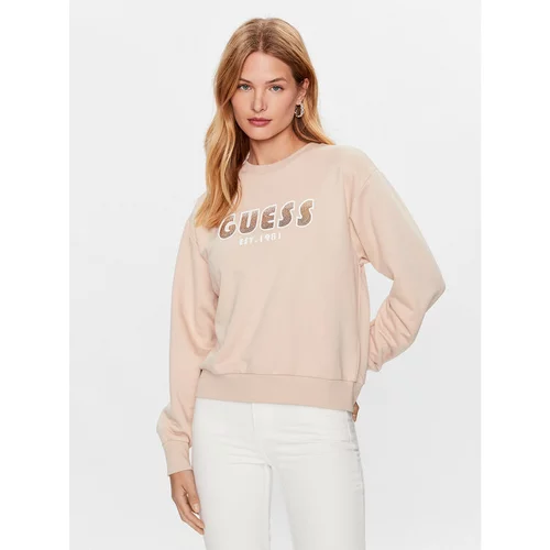 Guess Jopa W3YQ13 K8802 Bež Relaxed Fit