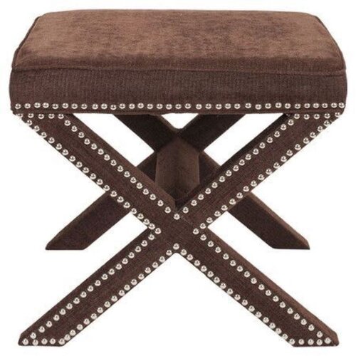 Woody Fashion pelona capraz pouffe 60 - brown brown pouffe Slike
