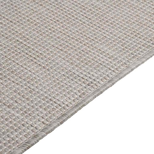  tepih ravnog tkanja 80 x 150 cm svijetlo sivi Slike
