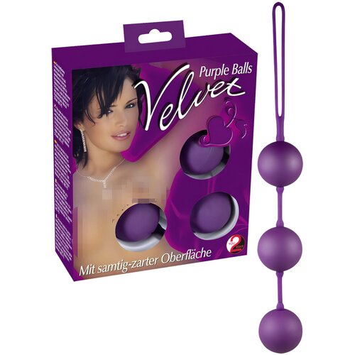 You2Toys - Bar&amp;scaron;unasta ljubičasta, trostruka gej&amp;scaron;a lopta Slike
