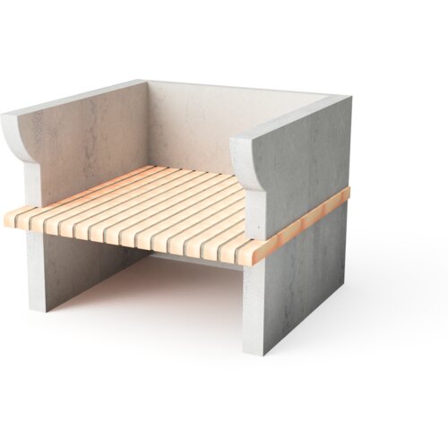 Movelar Bailen Modul - podstavek za pica peč 100cm - oranžna Cene