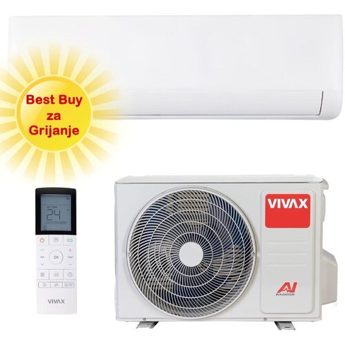 Vivax klima uređaj 7,0kW ACP-24CH70AERI PRO - R PRO design, za prostor do 50m2, A+++ energetska klasa Cijene