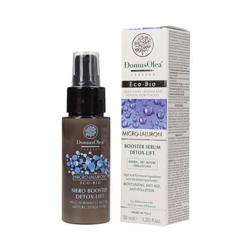 Domus Olea Toscana micro-ialuron detox-lift booster serum Slike