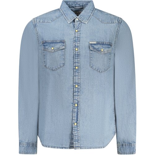 Guess Jeans LONG SLEEVE SHIRT MEN BLUE Cijene