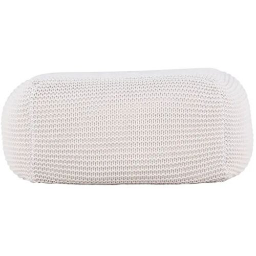 Venture Home puf Luca 60 &amp;times; 60 cm, bjelkasta Slike