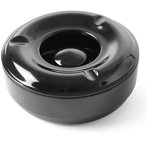 Hendi Pepelnik z melaminskim pokrovom, črn, premer. 146 mm - 569757, (21264475) Cene