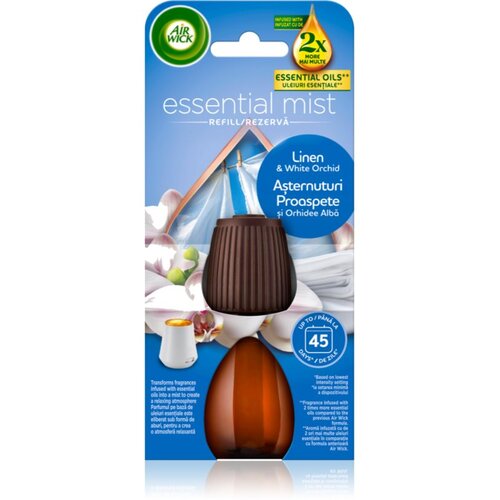 Air Wick Essential Oils Linen & White Orchid punjenje za aroma difuzer 20 ml Cijene
