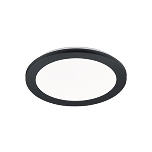 Trio Leuchten Stropna svetilka okrogla, črna, 26 cm, vključno s 3-stopenjsko LED zatemnitvijo IP44 - Lope Cene