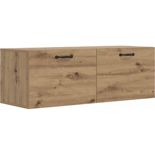  Ormar za Zid 100 x 36,5 x 35 cm Konstruirano drvo Hrast artisan Slike