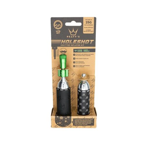 Peaty&amp;#039;s Holeshot CO2 Pumpa 25g Zelena Slike