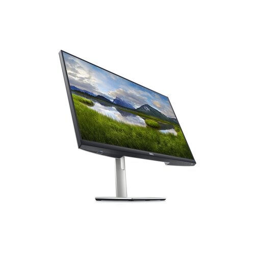Dell monitor S2722DC, QHD 2560x1440, 27 IPS, 350 cd/m2, AMD FreeSync, 2xHDMI, USB-C up to 65W, USB 3.2, Platinum Silver, HAS, pivot, swivel, tilt, 75Hz, 4ms Slike
