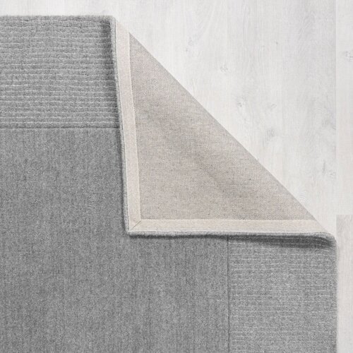 Flair Rugs Sivi vuneni tepih 200x290 cm &amp;ndash; Slike
