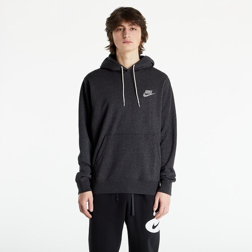 Nike NSW Revival Fleece Pullover Hoodie C Black/ White Slike