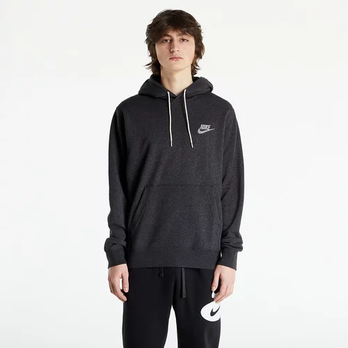 Nike NSW Revival Fleece Pullover Hoodie C Black/ White