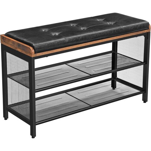 Vasagle EKHO stalak za cipele, umjetna koža 90 kg nosivosti 80 x 30 x 48 cm Cijene