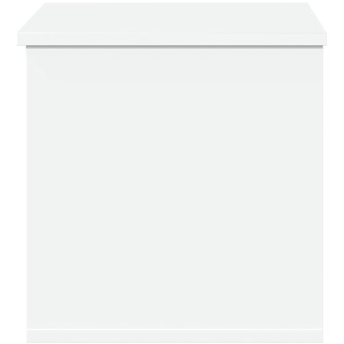  Kutija za pohranu bijela 60 x 35 x 35 cm od konstruiranog drva Slike
