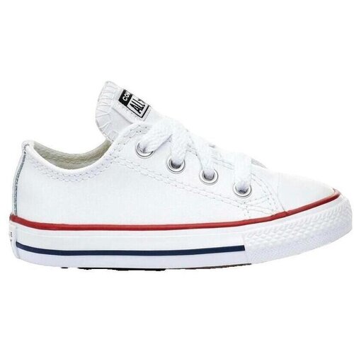 Converse Nizke superge Baskets Chuck Taylor All Star cuir blanc Bela Cene