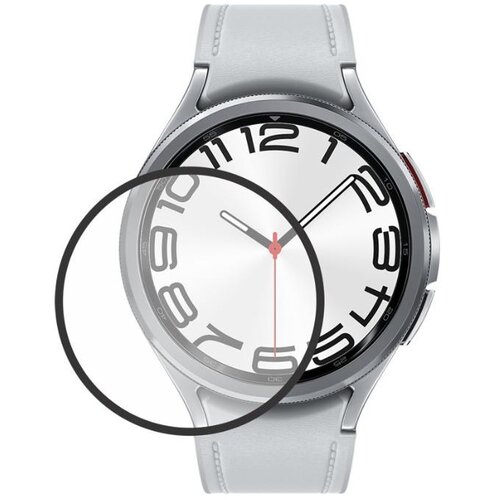 Chameleon Hibridno zaščitno steklo (folija) za Samsung Watch6 Classic (47 mm), črna Cene