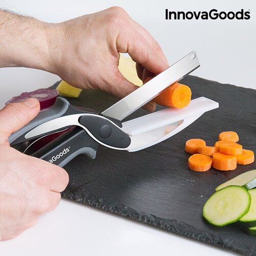 InnovaGoods &amp;Scaron;kare-Nož s Ugrađenom Mini Daskom za Rezanje Slike