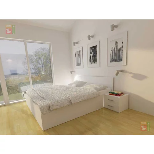 Kerles Dvižna postelja Lift bela - 90x200 cm