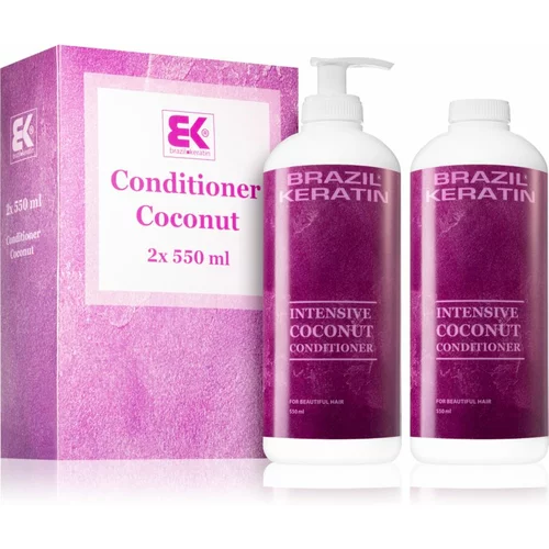 Brazil Keratin Coconut Conditioner ekonomično pakiranje (za ishranu i hidrataciju)