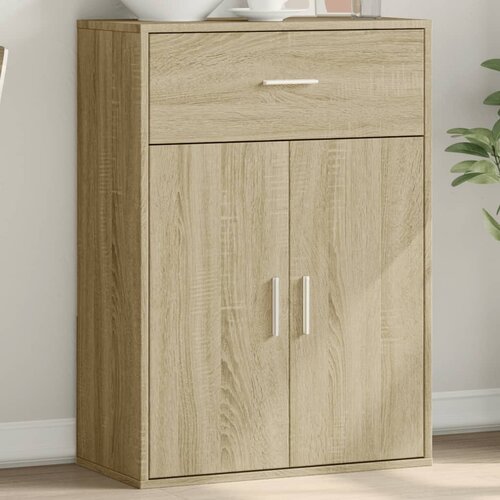 vidaXL Komoda sonoma hrast 60x30x84 cm inženirski les Cene