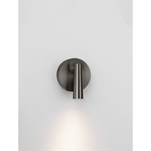 Nova Luce Sivo aluminijasto LED točkovno svetilo z upogljivo konstrukcijo 7x10 cm Tico &amp;ndash; Slike