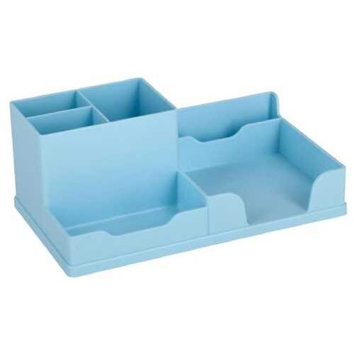 TIP Spirit: Namizni večdelni organizator za pisalne potreb&amp;scaron;čine v pastelno modri barvi Slike