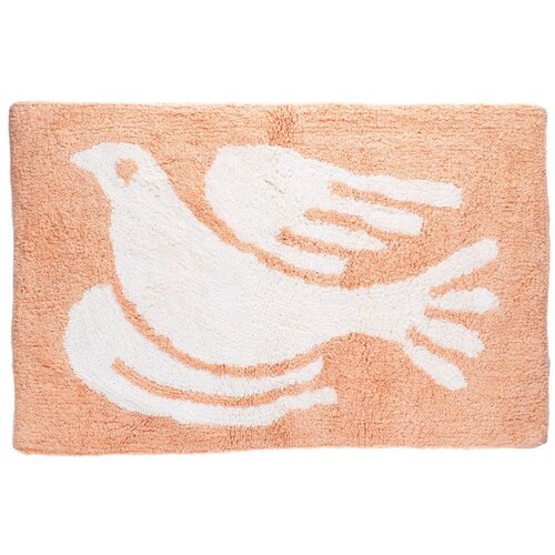 Rex London Kupaonska prostirka boja breskve 50x80 cm White Dove – Cijene