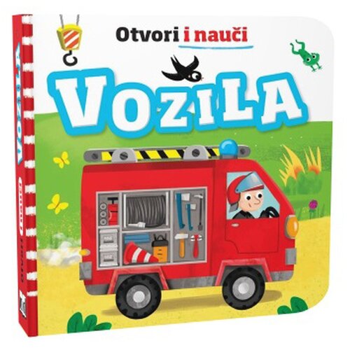 NAŠA DJECA slikovnica Otvori i nauči - Vozila 07475-1 Cijene