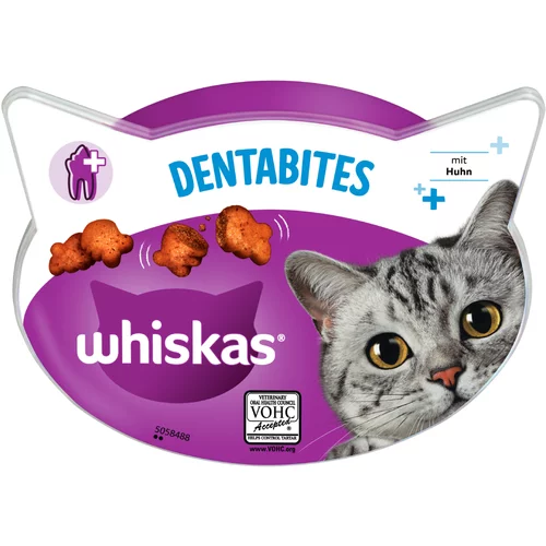 Whiskas Ekonomično pakiranje Snacks - Dentabites s piletinom (8 x 40 g)