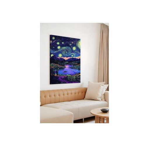 Wallity platno za sliku neon2, 45x70 cm Slike