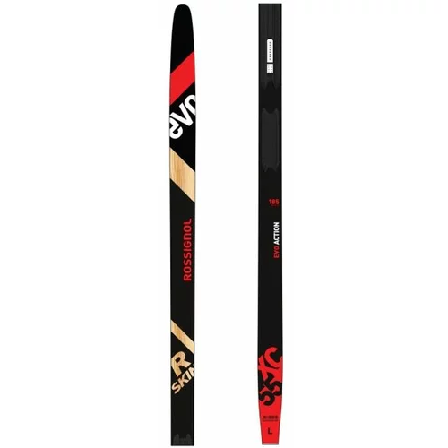 Rossignol EVO XC 55 R-SKIN + CONTROL Skije za skijaško trčanje, crna, veličina