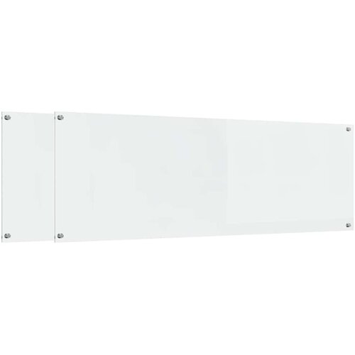 VidaXL Za&amp;scaron;čita za kuhinjo 2 pcs Transparentno 120 x 40 cm, (5000070107) Slike