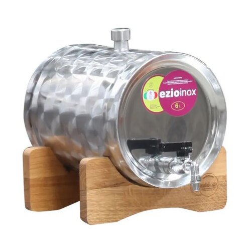 Ezio Bačva za rakiju 6l inox EZR708 Slike