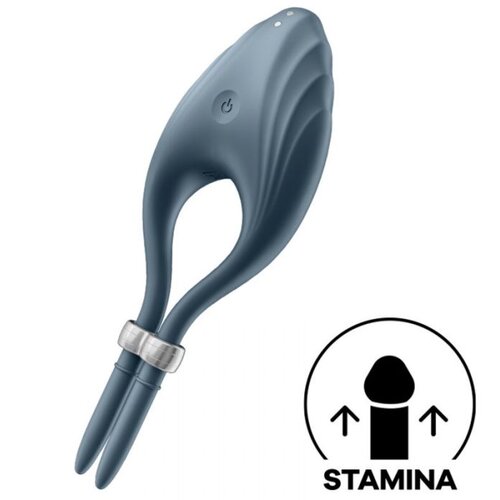 Satisfyer Vibracijski obroček Duelist siv Cene