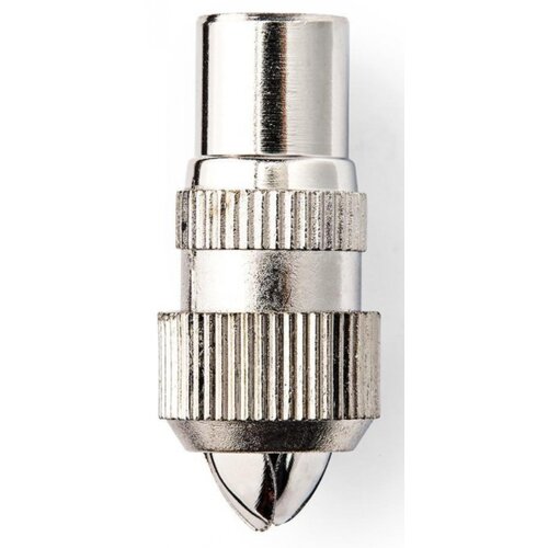 Nedis CSGP40922ME IEC zenski konektor, Nickel Plated, 75ohm, 7mm (pakovanje 2kom) Cene