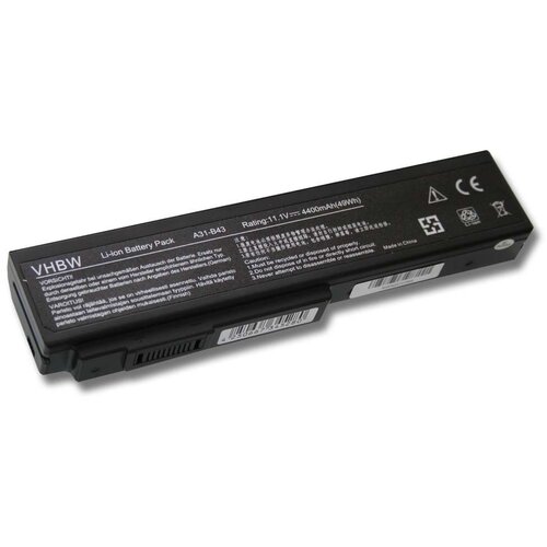 VHBW Baterija za Asus A31 / B43, 4400 mAh Slike