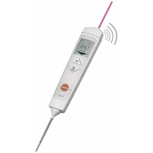 testo Infrardeči termometer 826-T4 optika 6:1 -30 do +300 °C kontaktno merjenje, (20634645)