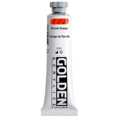  GOLDEN Heavi Bodi Akrilna boja 148 ml | 1276 pyrrole orange Slike