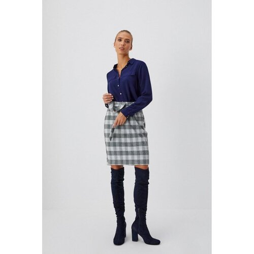 Moodo pencil skirt with belt Cene