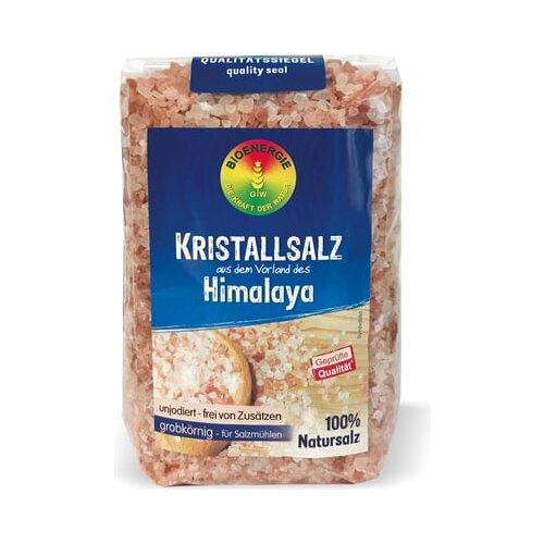 Bioenergie Himalajska kristalna sol - groba - 1000g celul-vrečka Slike