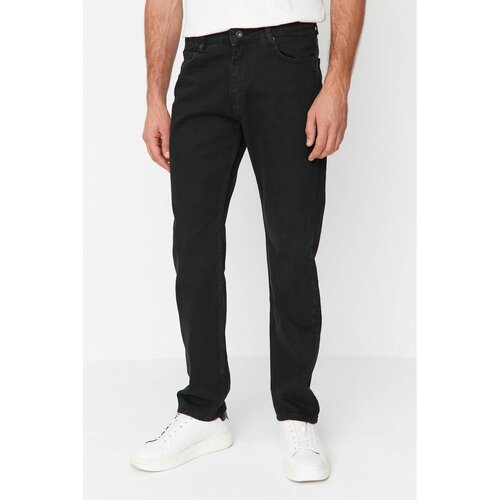 Trendyol Men's Black StraightFit Jeans Slike