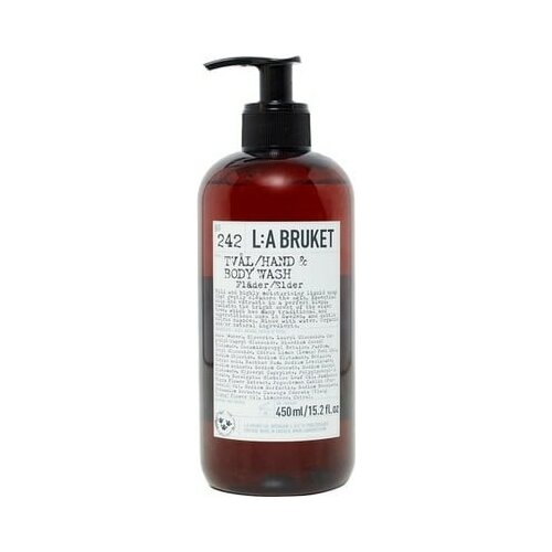 L:A BRUKET Hand & Body Wash Elderflower Cene