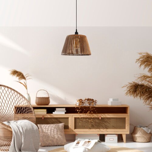 cone - Natural Camel Chandelier Slike