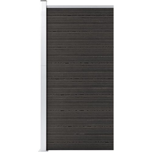 vidaXL ograjni panel wpc 95x186 cm siv Cene