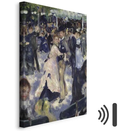  Slika - Pierre-Auguste Renoir – Le Moulin de la Galette detail of the dancers 40x60 Akustična Cene