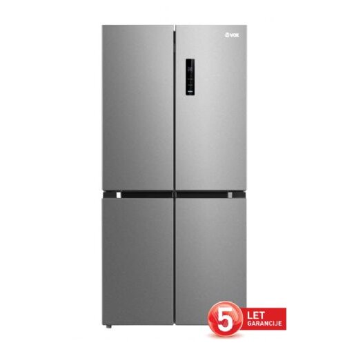 Vox 4-vratni hladilnik MD 6110 X E, razred E, 305 + 169 L, No -frost tehnologija, sive barve Cene