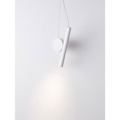 Nova Luce Bela aluminijasta LED viseča svetilka &amp;oslash; 23,5 cm Vero &amp;ndash; Slike